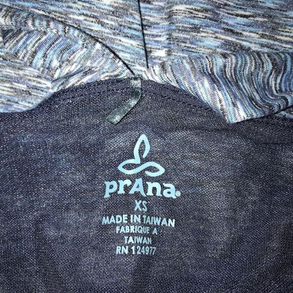 prAna Dresses XS Athletic Amaya Spacedye Purple & Blue Tank Shelf‎ Bra Lot Of 2 - Picture 2 of 12
